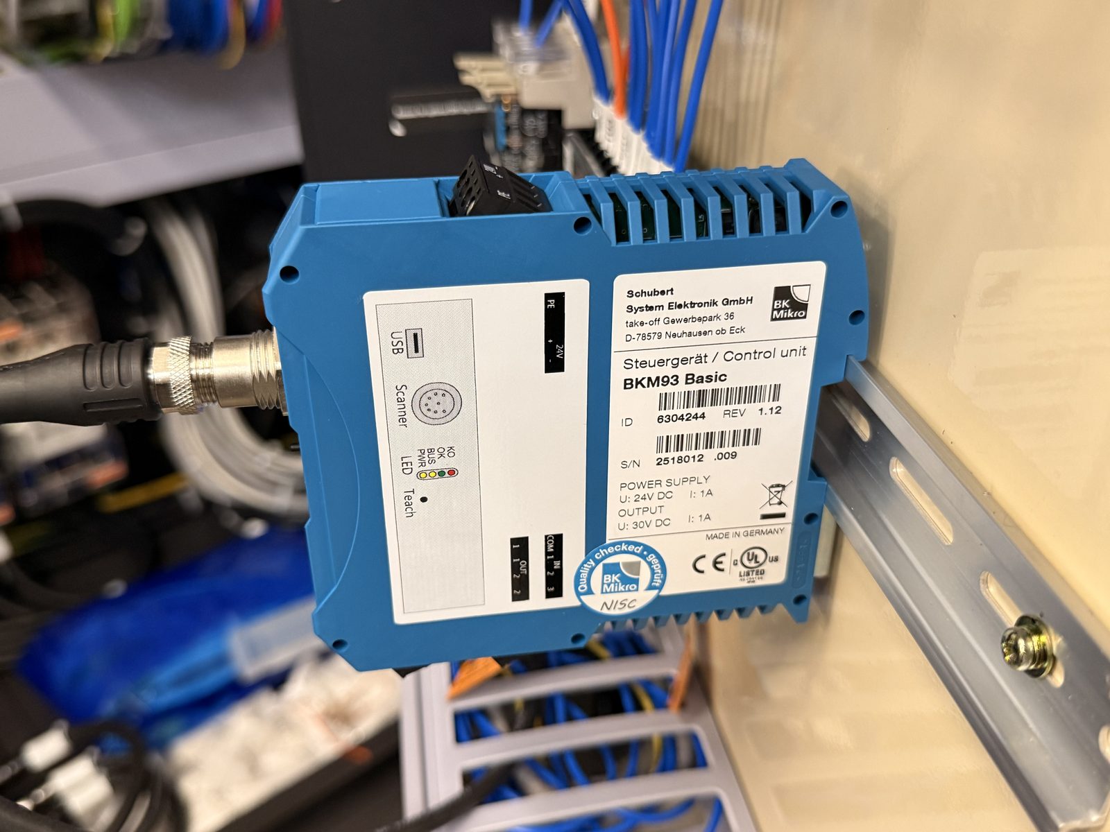 BK Mikro BKM93 Basic controller unit