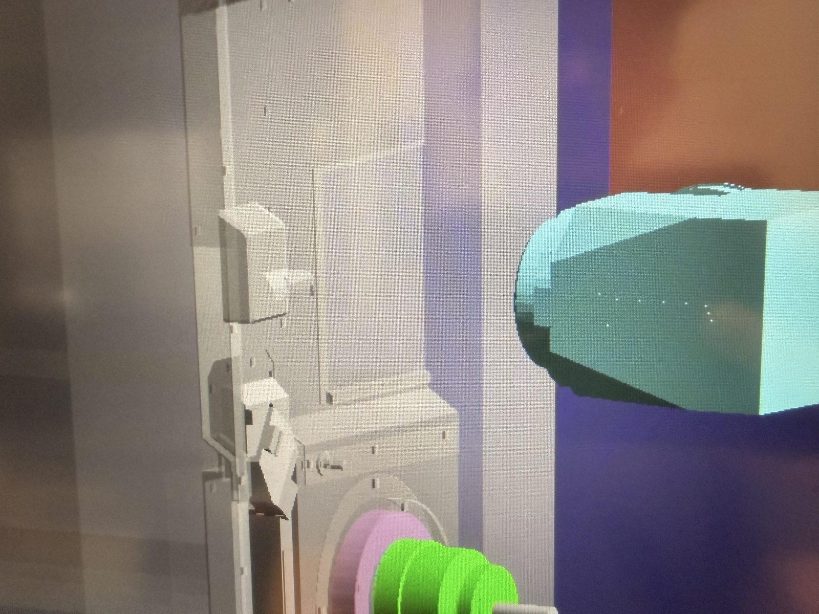 BK Mikro kinematic simulator head clearance